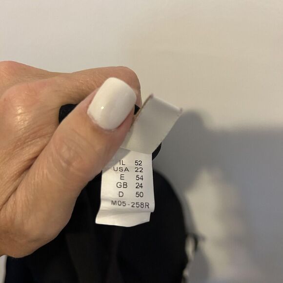 Gottex Swimsuit Womens Size 22 Black White Zebra Print One Piece Ruched Tank - Picture 10 of 11